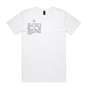 Mens Tee - Definition of Futsal